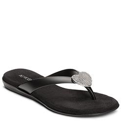 Aerosoles Chlose At Heart Flip-flop Sandal, Black
