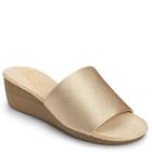 Aerosoles Florida Wedge Slide, Gold