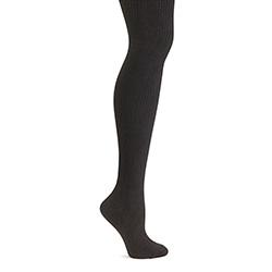 Aerosoles Mini Rib Sweater Tight, Black