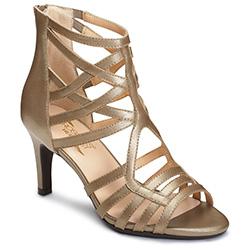 Aerosoles Acclamation Sandal, Bronze Leather