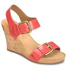 Aerosoles Mega Plush Wedge, Coral