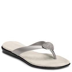 Aerosoles Chlose At Heart Flip-flop Sandal, Silver