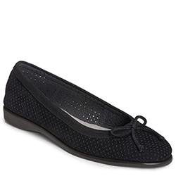 Aerosoles Nashville Ballet Flat, Black Nubuck