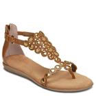 Aerosoles Chlassified Closed-toe Sandal, Tan