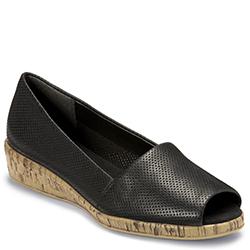 Aerosoles Sprig Break Flat, Black Leather