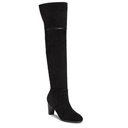 Aerosoles Lavender Heel, Black Suede