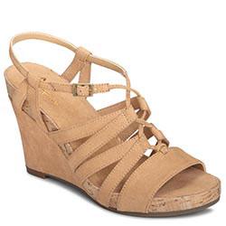Aerosoles Poppy Plush Wedge, Light Tan