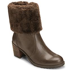 Aerosoles Incognito Boot, Dark Brown Leath