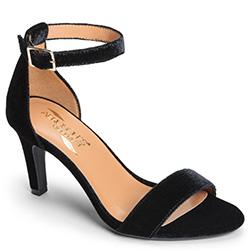 Aerosoles Laminate Sandal, Black Fabric