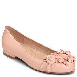 Aerosoles Do Good Flat, Light Pink Leather