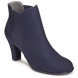Aerosoles Strole Along Bootie, Navy Fabric