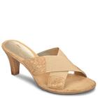 Aerosoles Love Powem Closed-toe Sandal, Gold Snake