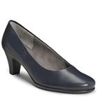 Aerosoles Red Hot Slip-on, Dark Blue Leather