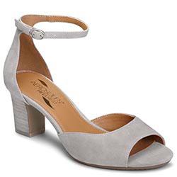 Aerosoles Ooh La Dress Heel, Light Grey Suede