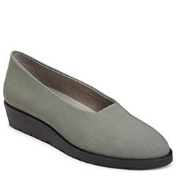 Aerosoles Sideways Flat, Grey Fabric