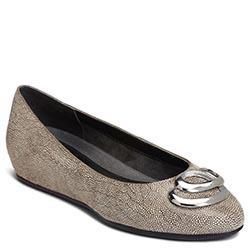 Aerosoles Metro Park Flat, Black/gray Suede