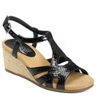 Aerosoles Outer Space Wedge, Black Snake