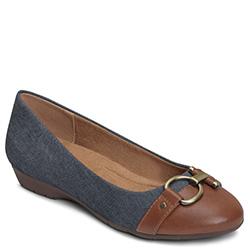 Aerosoles Ultrabrite Flat, Denim