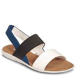 Aerosoles Savant Closed-toe Sandal, White Combination