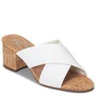Aerosoles Midday Sandal, White Fabric