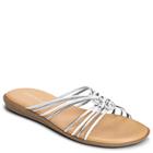 Aerosoles Health Chlub Closed-toe Sandal, White Combination