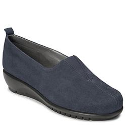 Aerosoles Friendship Slip-on, Blue Suede/leather