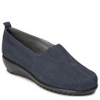 Aerosoles Friendship Slip-on, Blue Suede/leather