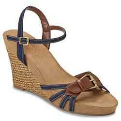 Aerosoles Plush Around Wedge, Denim