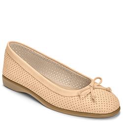 Aerosoles Nashville Ballet Flat, Nude Nubuck