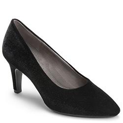 Aerosoles Exquisite Pump, Black Fabric