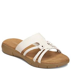 Aerosoles Wip Away Closed-toe Sandal, White Snake