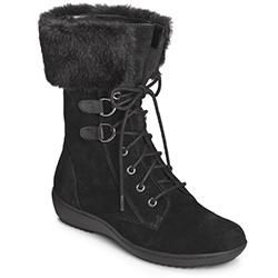 Aerosoles Pinelands Boot, Black Suede