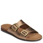 Aerosoles Disco Music Closed-toe Sandal, Bronze Leather