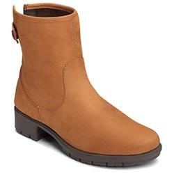 Aerosoles Just Kidding Boot, Dark Tan Nubuck