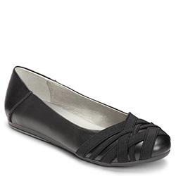 Aerosoles Spin Cycle Flat, Black