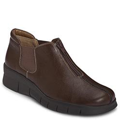 Aerosoles Gladiator Wedge, Brown Pu