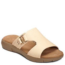 Aerosoles New Wip Closed-toe Sandal, Bone Snake