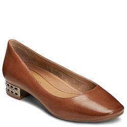 Aerosoles Subway Heel, Mid Brown Leather