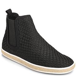 Aerosoles Fun Fair Bootie, Black Fabric