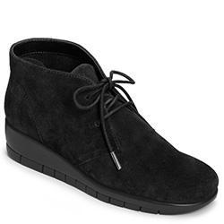 Aerosoles Landlock Bootie, Black Suede