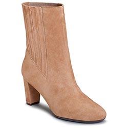 Aerosoles Fifth Ave Heel, Taupe Suede