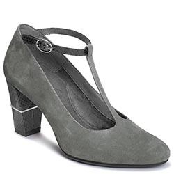 Aerosoles North Star Dress Heel, Dark Gray Suede