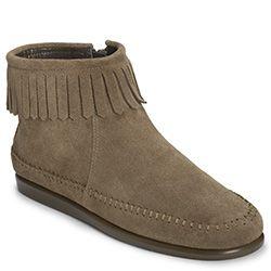 Aerosoles Linbo Bootie, Mid Brown Suede