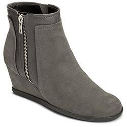 Aerosoles Outfit Wedge Boot, Grey