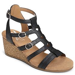 Aerosoles Sparkle Wedge, Black