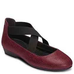 Aerosoles Rite Now Flat, Wine Faux Suede