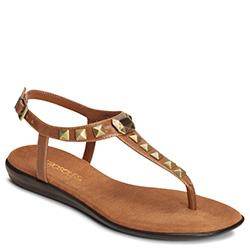 Aerosoles Chlose Together Closed-toe Sandal, Dark Tan