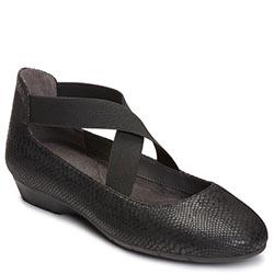 Aerosoles Rite Now Flat, Black Fabric
