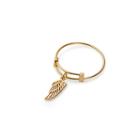 Alex And Ani Wing Expandable Wire Ring, 14kt Gold Plated