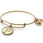 Alex And Ani Pittsburgh Pirates™ Cap Logo Charm Bangle, Rafaelian Gold Finish